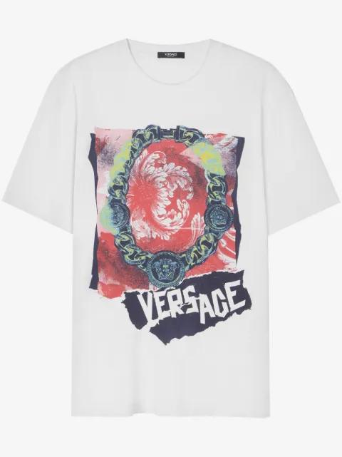 Versace playera Collana Punk