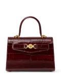 Versace small Medusa '95 croc-effect tote bag - Red