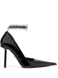 Versace Medusa crystal pumps - Black