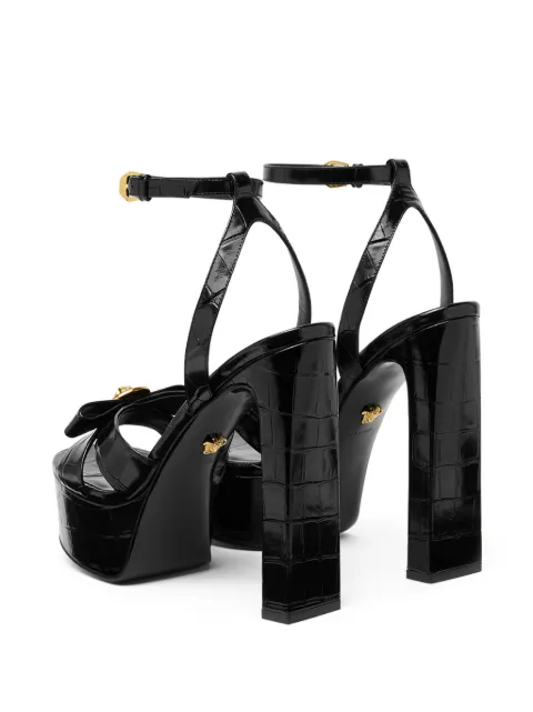 Versace 140mm Gianni Ribbon sandals 10173141A08910 - 2