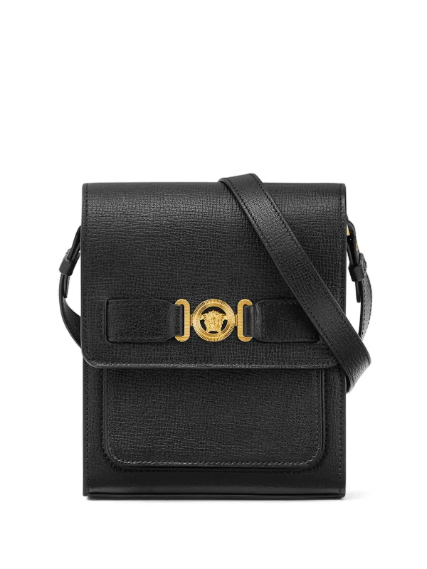 VERSACE ビギー ショルダーバッグ Versace メドゥーサ ビギー ショルダーバッグ | ブラック