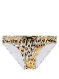 Versace Wild Barocco swim briefs - Yellow