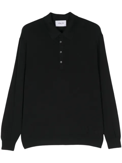 D4.0 playera tipo polo con manga larga