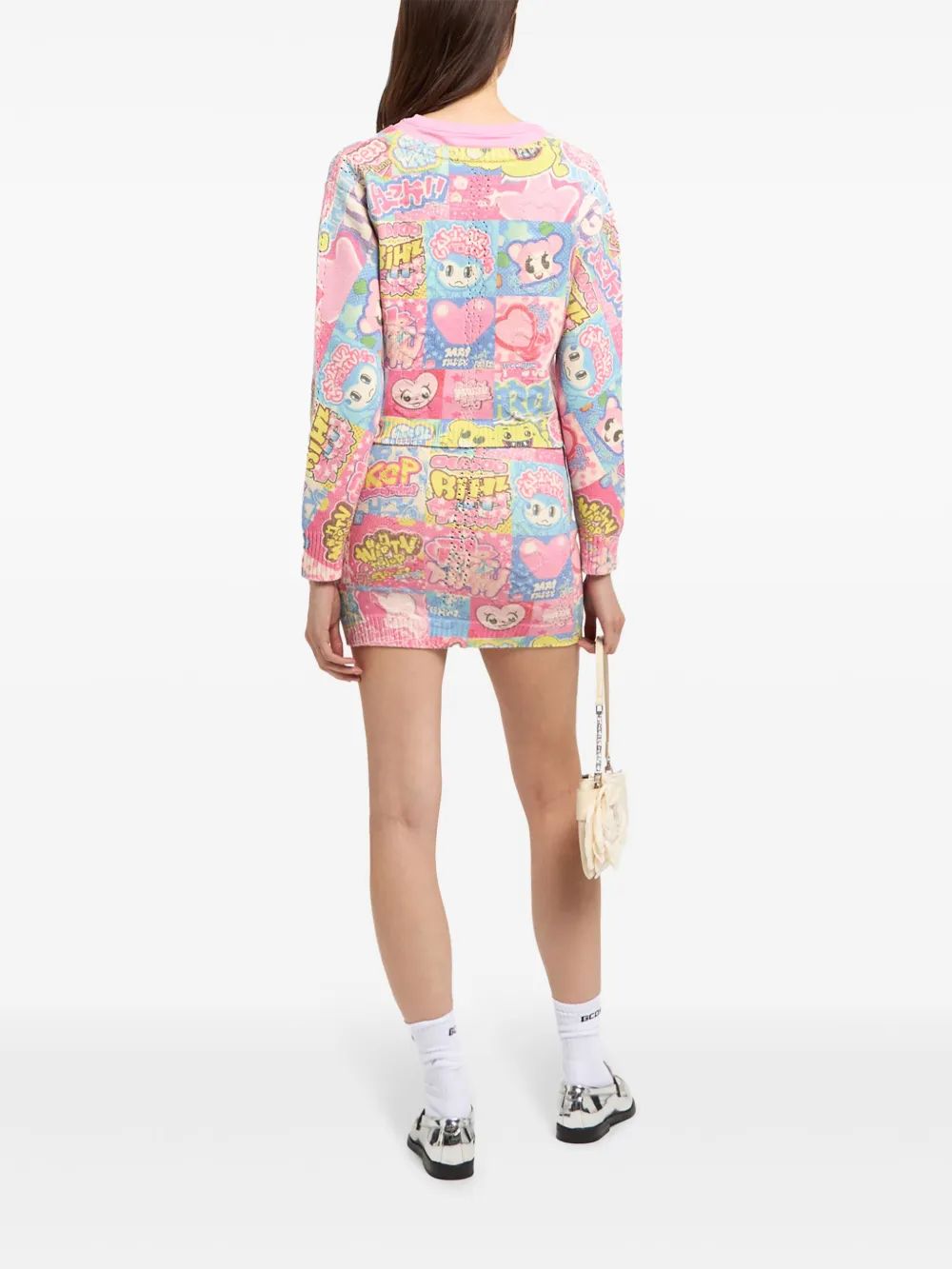GCDS Hello Kitty trui met print Roze