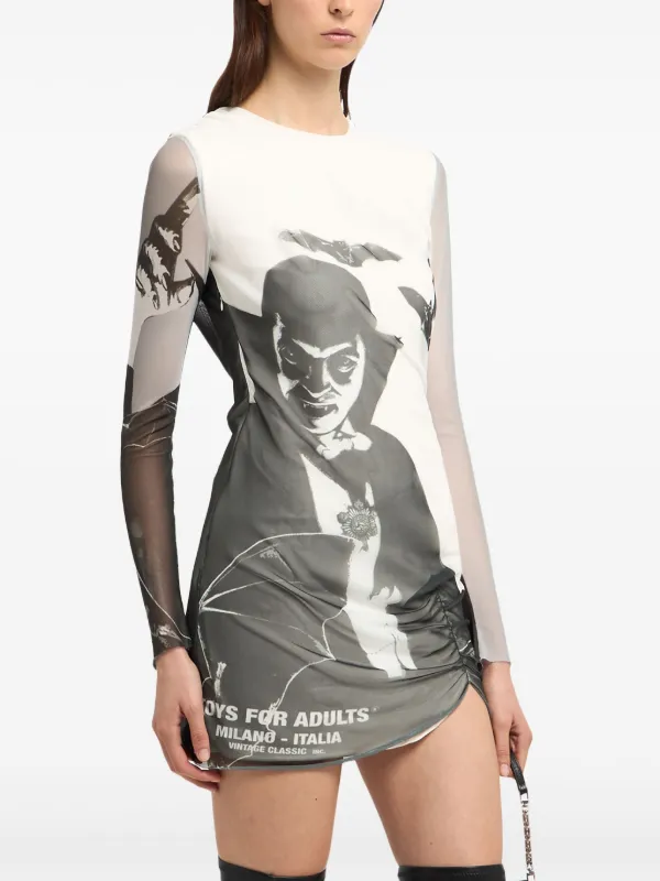 gcds mesh dress GCDS