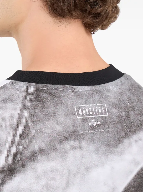 GCDS Dracula-print Long Sleeve t-shirt | White | FARFETCH