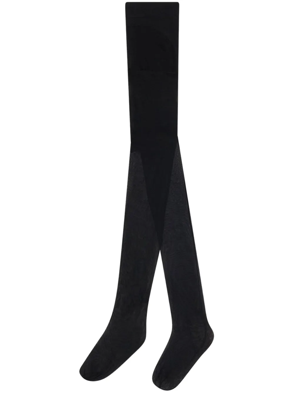 GCDS logo pantyhose