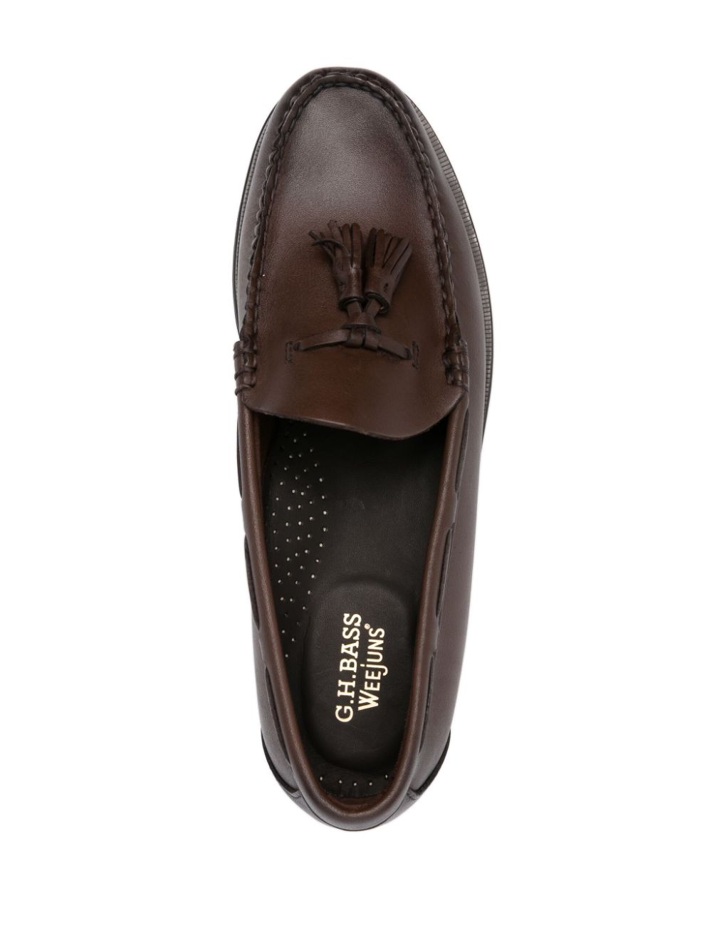 Shop G.h. Bass & Co. Weejuns Larkin Tassel Loafers In Brown