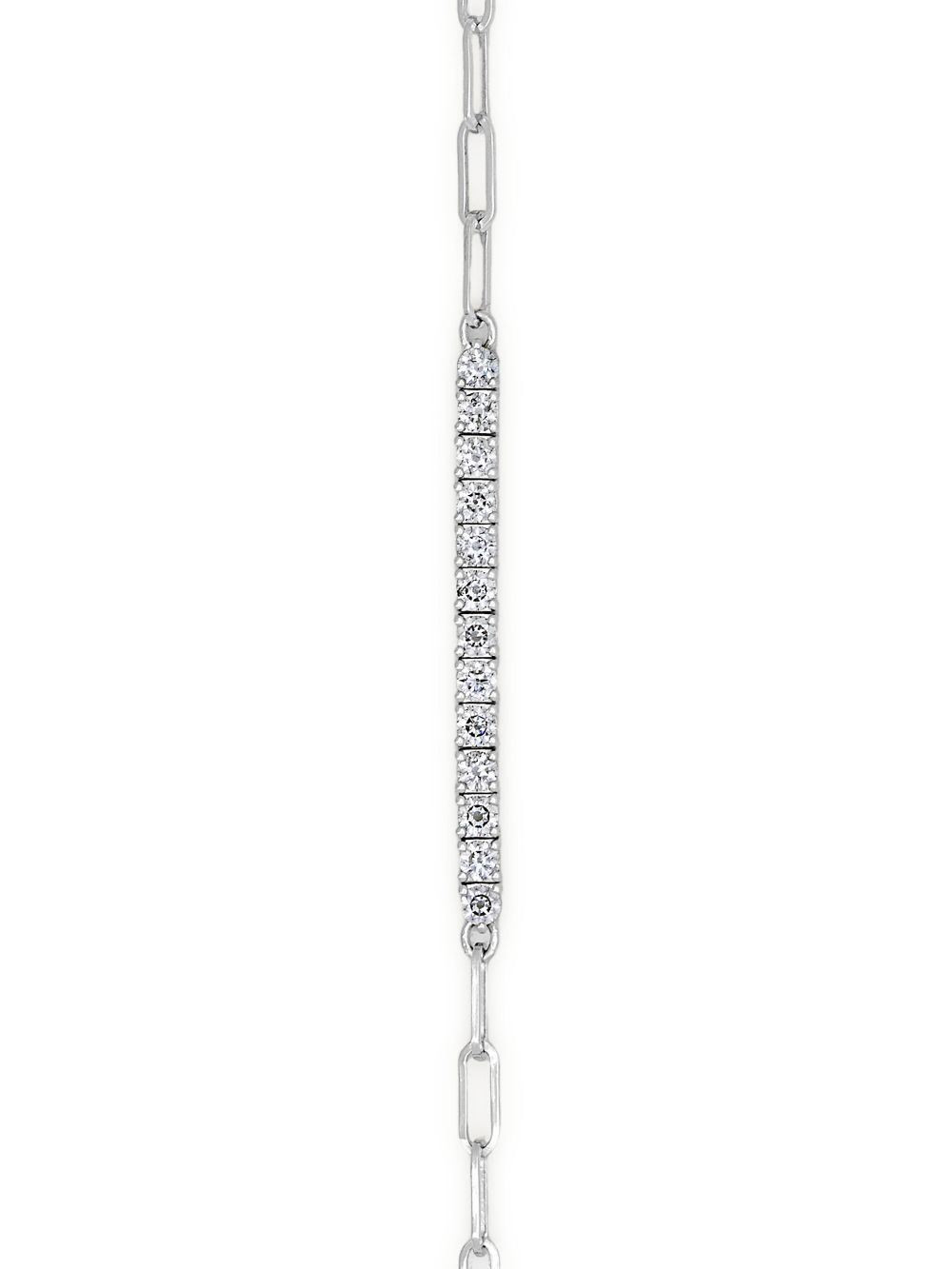 Jewels Aficionado 18kt white gold diamond bracelet - Silver