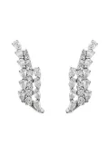 Jewels Aficionado 18kt white gold Wing diamond earrings - Silver