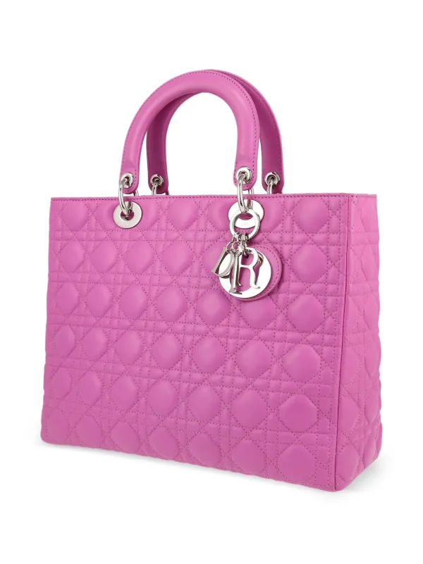 Christian Dior Pre-Owned レディ ディオール ハンドバッグ | ピンク