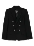 Balmain Kids double-breasted blazer - Black