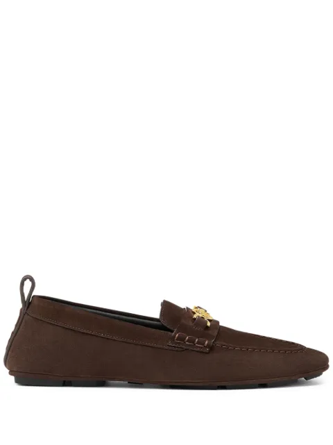 Versace Villa suede loafers