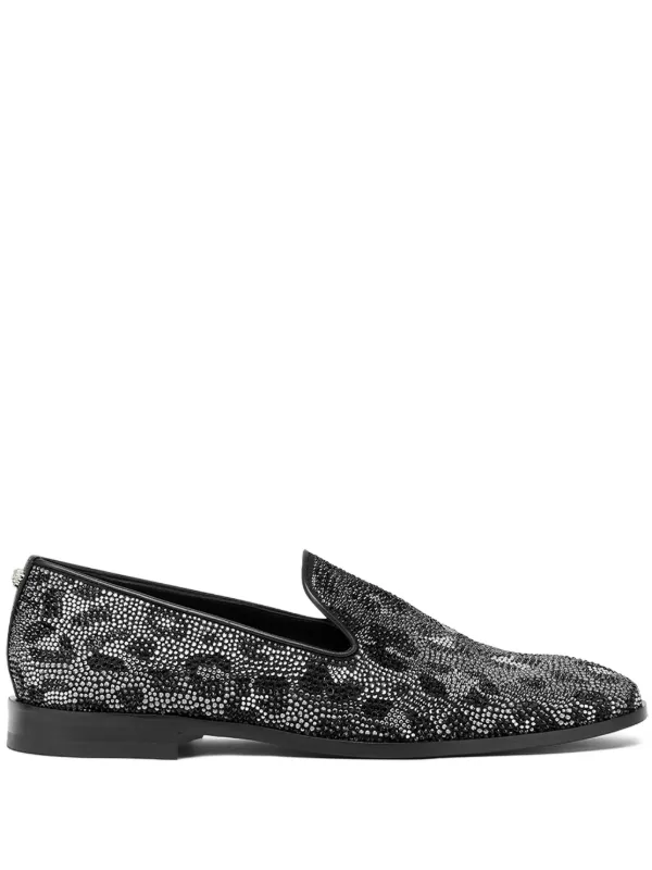 国内発送/送料関税込【VERSACE】 Versace Drivers Loafers Versace Leather Loafers | Black | FARFETCH