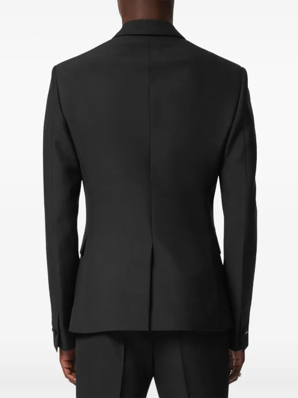 【関税&送料込】Versace Double-Breasted Versace Allover Jacq Versace Double-Breasted Stretch Crepe Jacket | Saks Fifth Avenue
