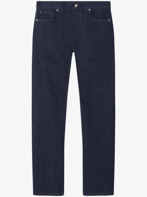 Versace logo-patch jeans