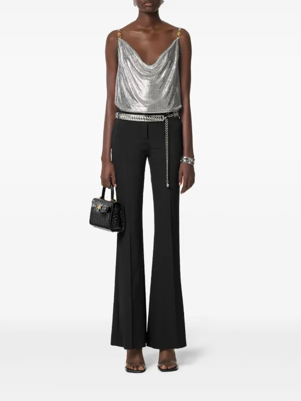Versace Medusa Top | Silver | FARFETCH
