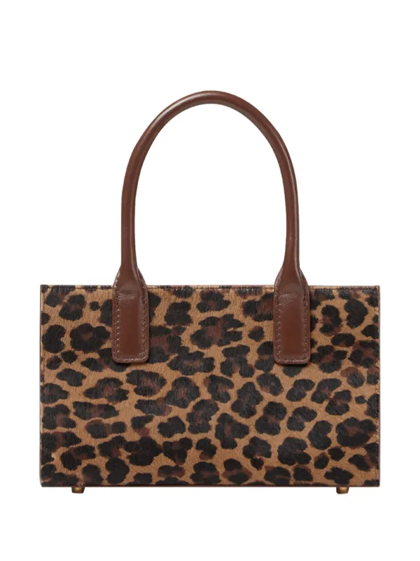 Versace Small Medusa '95 Leopard Tote Bag Brown FARFETCH PH