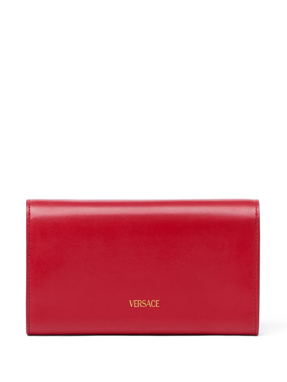 Versace Medusa leren crossbodytas Rood