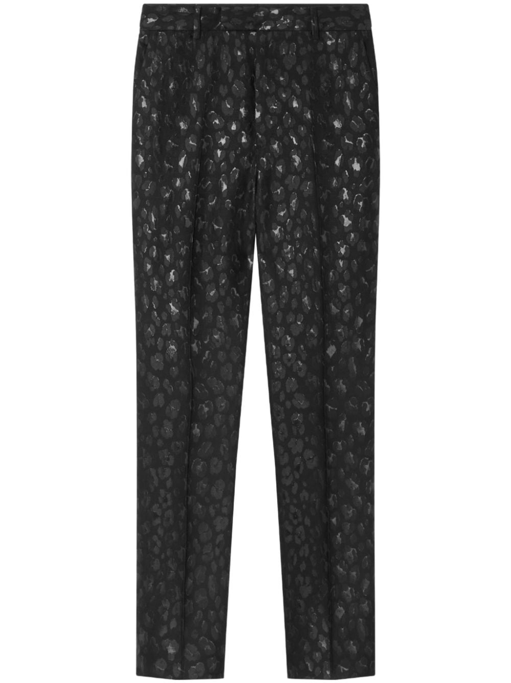 Versace Pantaloni con stampa - Nero