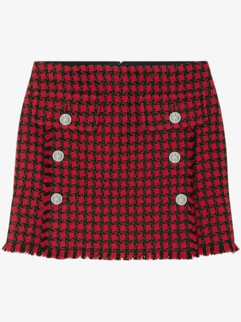 Versace tweed pencil skirt