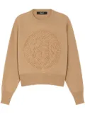 Versace Medusa towel sweater - Neutrals