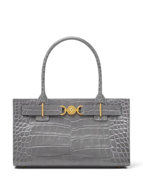 Versace Medusa '95 crocodile-effect tote bag Women