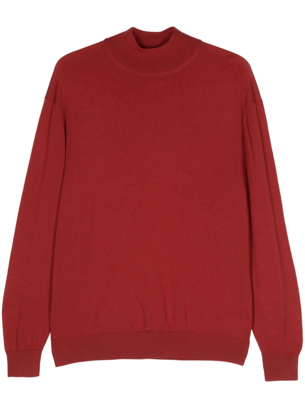 Shop D4.0 Wool Sweater In Red