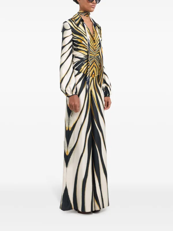 Roberto Cavalli シルク ワンピース サイズ38 Dress in Gold for Women | Roberto Cavalli®
