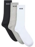 GCDS Essentials socks (pack of three) - White