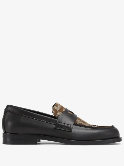 GCDS Wirdo monogram-print loafers
