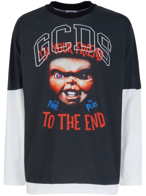 GCDS Chuncky long-sleeve T-shirt