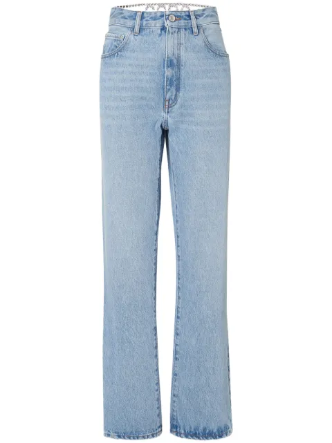 GCDS jeans rectos Chocker