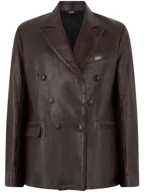 GCDS blazer con doble botonadura
