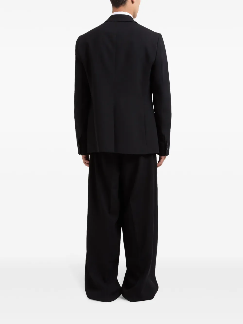 GCDS Satijnen blazer Zwart