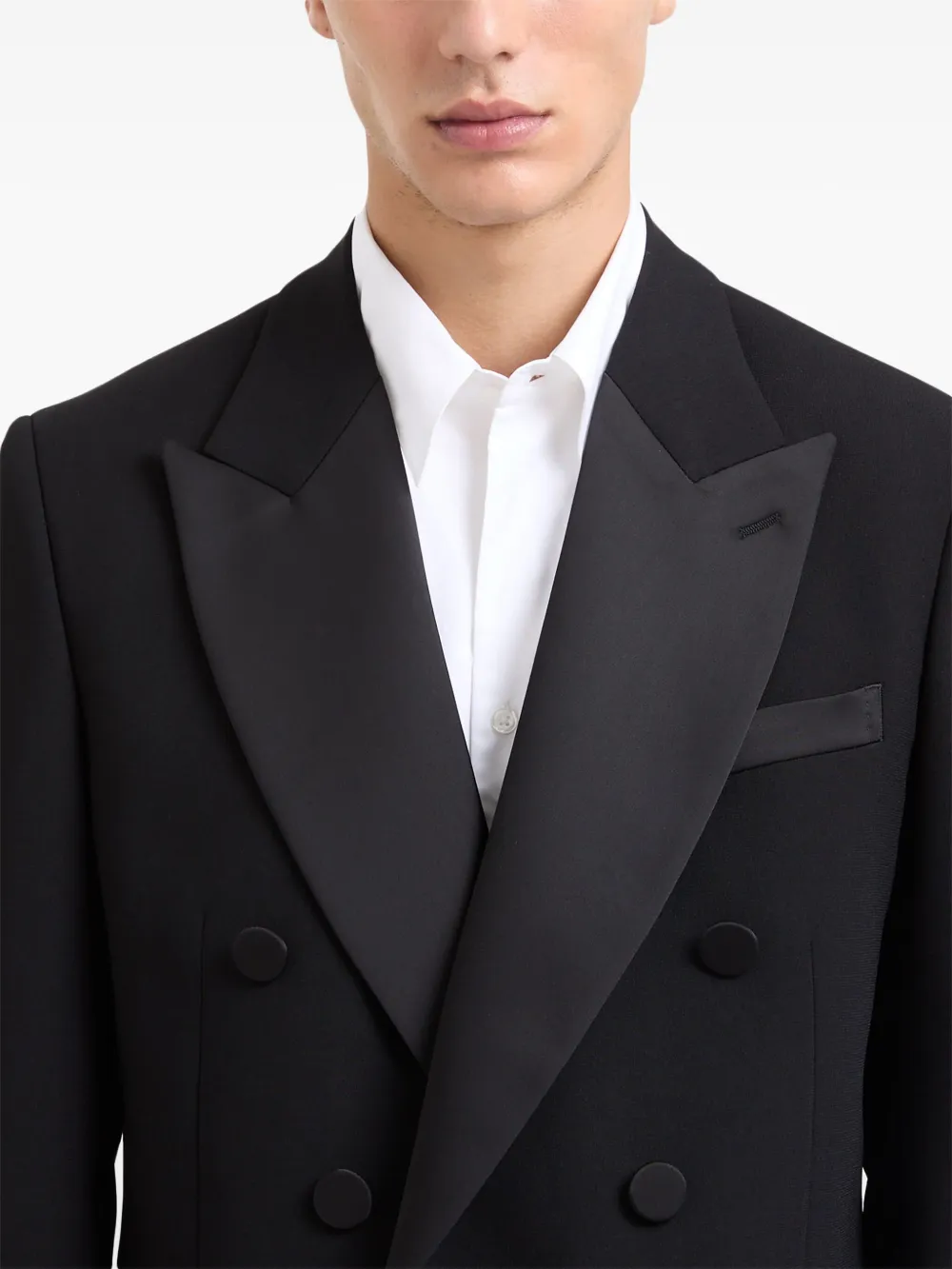 GCDS Satijnen blazer Zwart