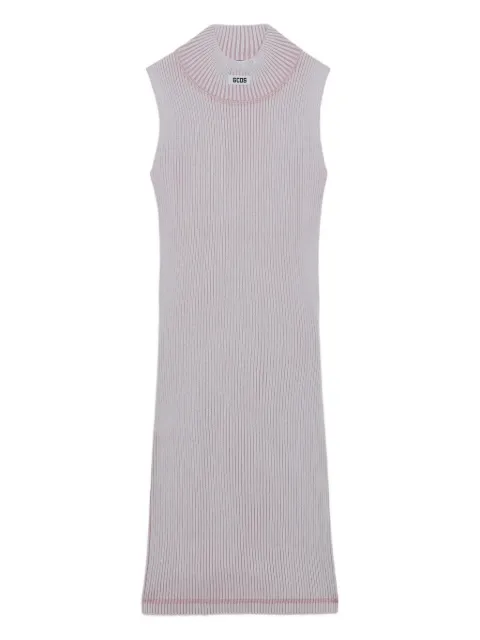 GCDS rib-knit midii dress
