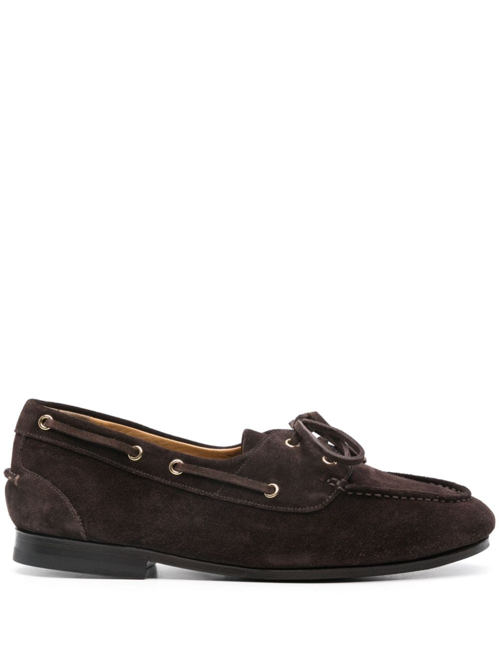 Bally Plume Boat Shoes Brown FARFETCH