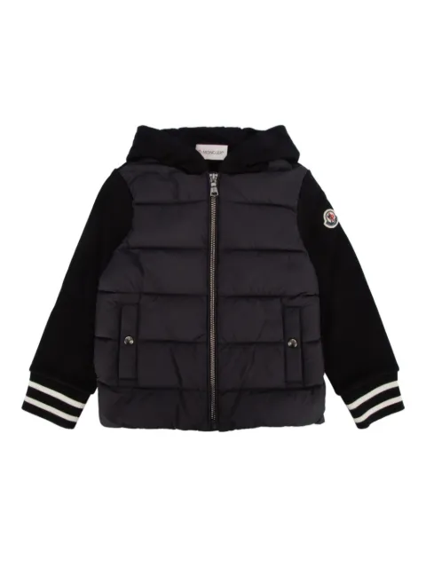 Moncler Enfant logo-appliqué jacket 