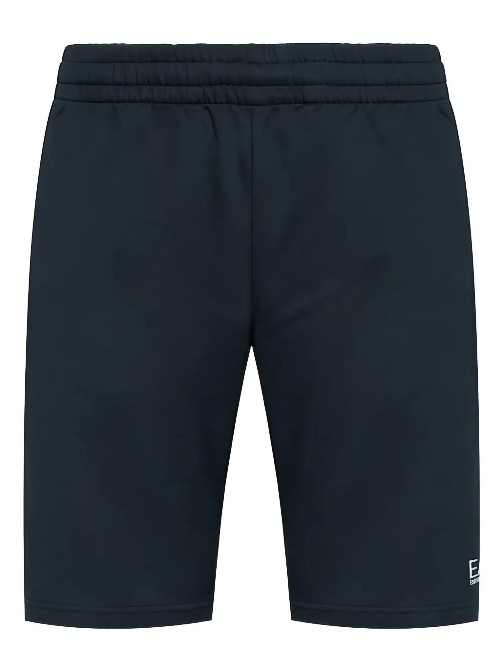 Ea7 Emporio Armani logo-print shorts Blauw