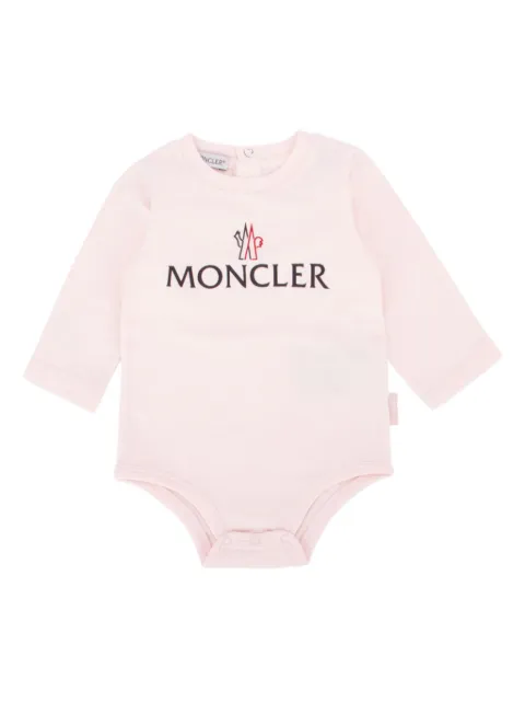 Moncler Enfant Body mit Logo-Print