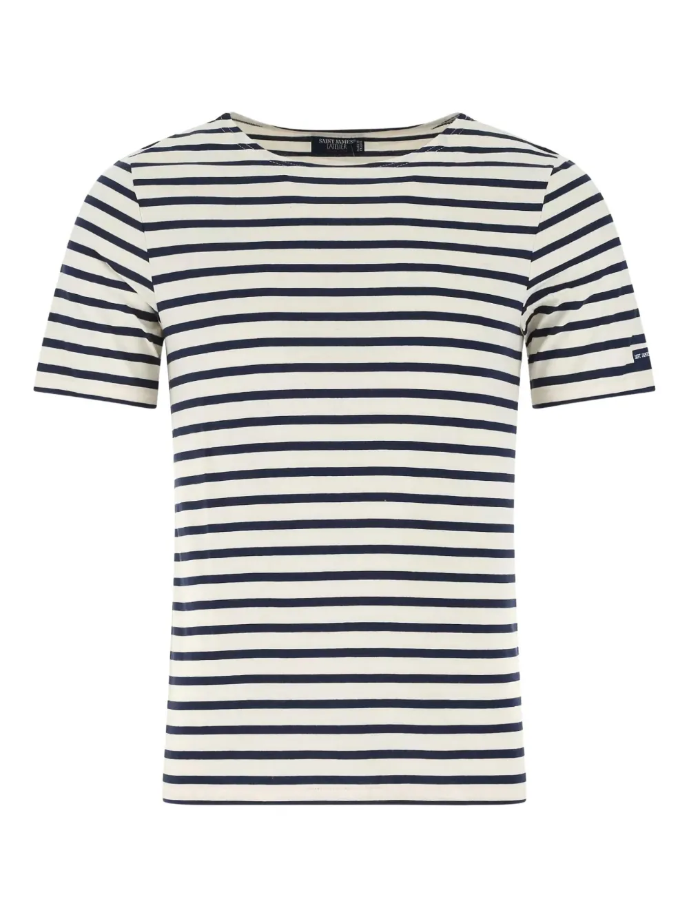 Saint James striped cotton t-shirt | White | Image 1