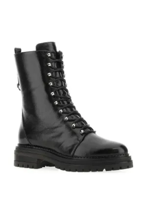 【関税&送料込】Sergio Rossi Black Leather Sr Joan Ankle Boo sr Joan Loafer Black – Sergio Rossi