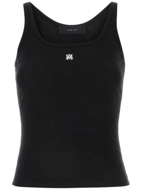 AMIRI logo-embroidered tank top