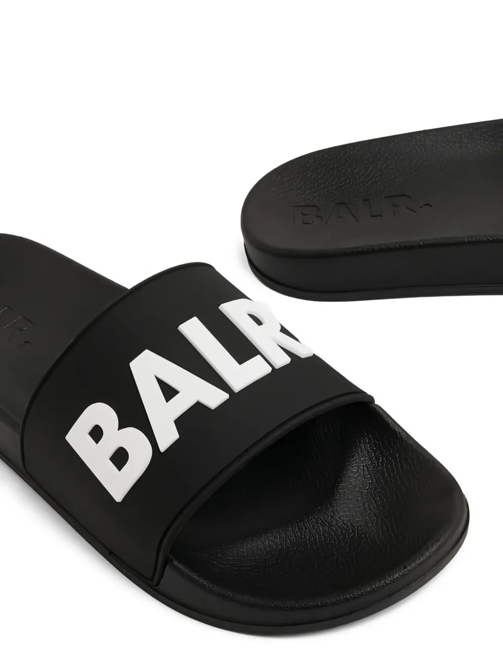 BALR. logo slides Black