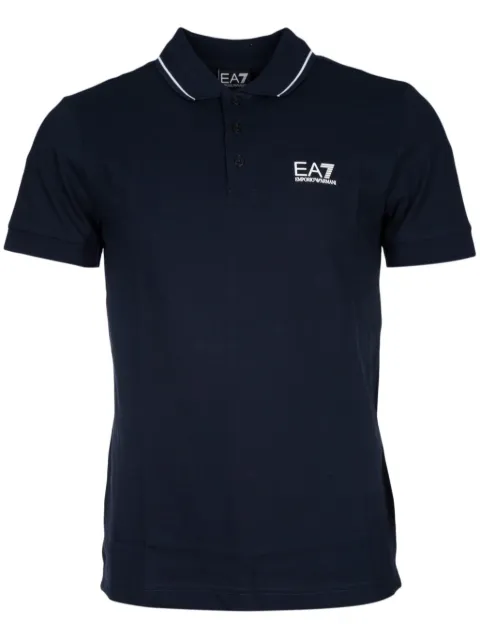 Ea7 Emporio Armani Poloshirt mit Logo-Print