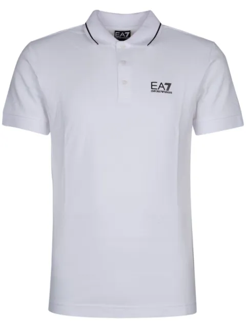 Ea7 Emporio Armani قميص بولو بطبعة شعار الماركة