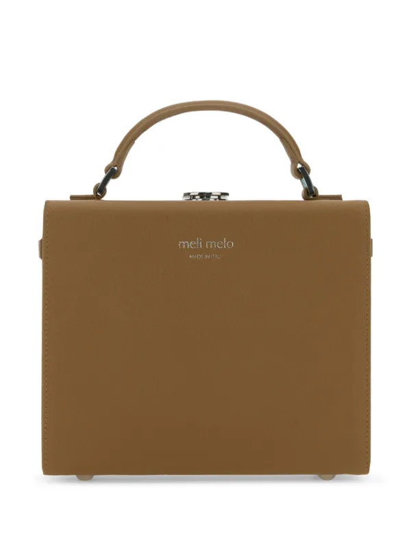 Meli Melo logo-print Tote Bag | Brown | FARFETCH