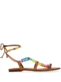 Alameda Turquesa Arco-Iris sandals - Brown