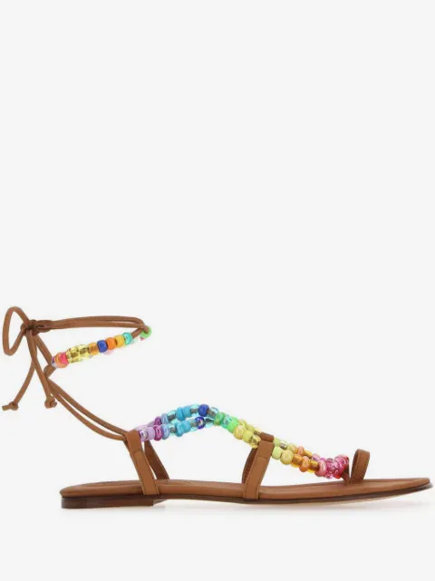 Alameda Turquesa Arco-Iris sandals